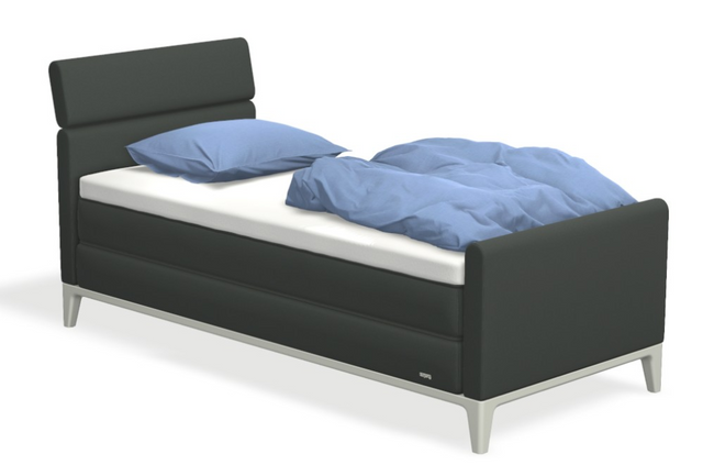 Boxspringbett auping Criade - Bend mit Fussteil & motorischer Smart Base 3M Unterfederung