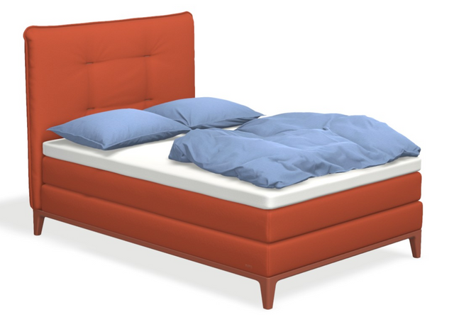 Boxspringbett auping Criade - Cushion mit flacher Unterfederung