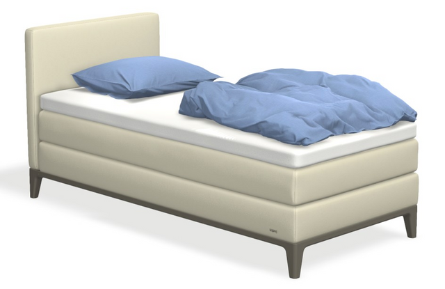 Boxspringbett auping Criade - Plain mit flacher Unterfederung