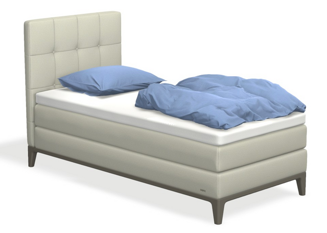 Boxspringbett auping Criade - Square mit flacher Unterfederung