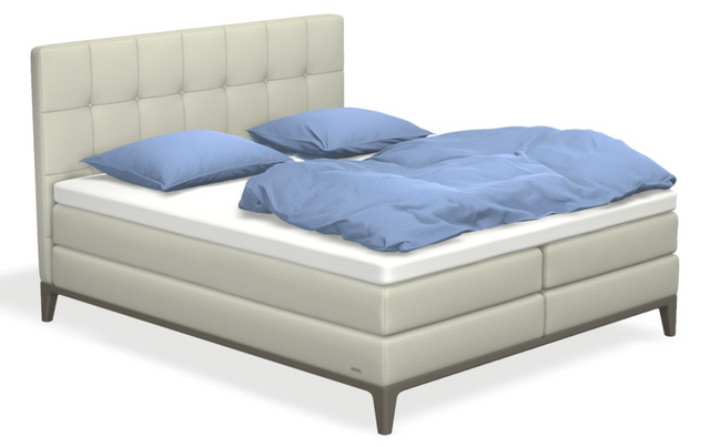 Boxspringbett auping Criade - Square mit flacher Unterfederung