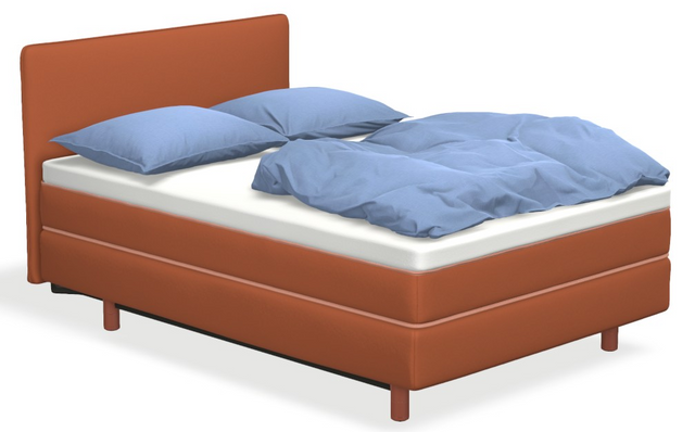 Boxspringbett auping Original - Mute mit flacher Unterfederung