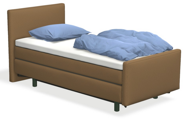 Boxspringbett auping Original - Nice mit Fussteil & motorischer Smart Base 3M Unterfederung