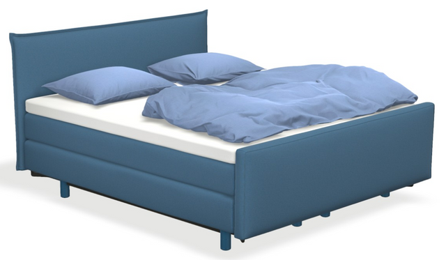 Boxspringbett auping Original - Wink mit Fussteil & flacher Unterfederung