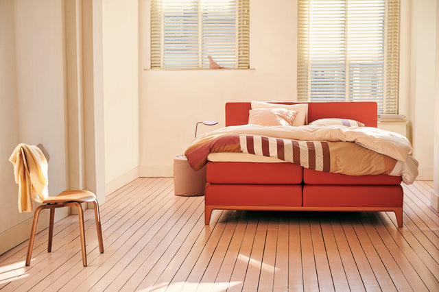 Boxspringbett auping Criade - Cushion mit flacher Unterfederung