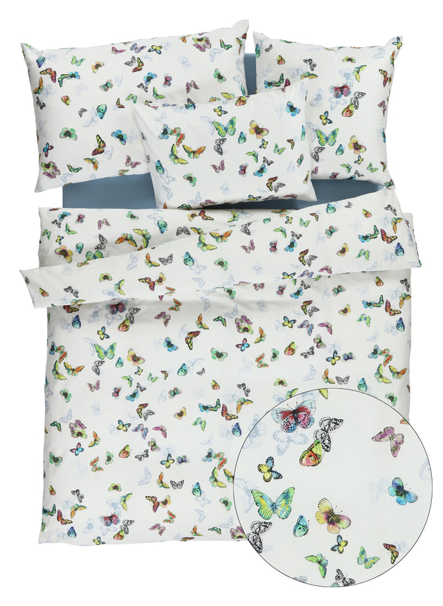 Papillons BE COSY Bettwäsche - 100% Baumwoll-Feinsatin
