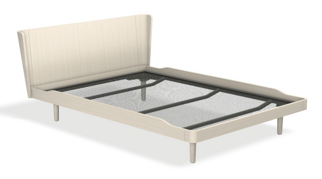 Noa mit Kopfteil & motorischer Smart Base 3M Unterfederung