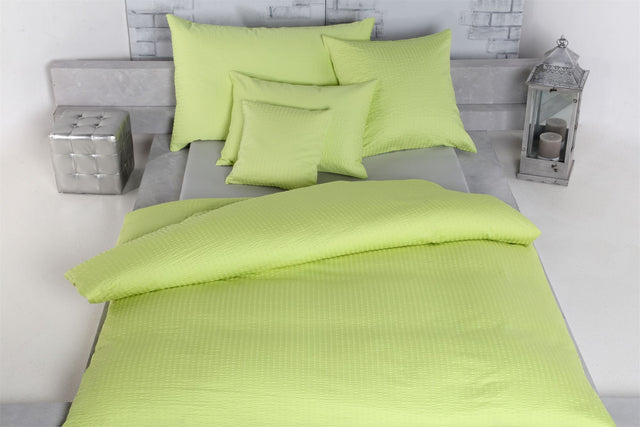Opal Bettwäsche TAMARA R - High Speed Seersucker Uni Baumwoll Satin