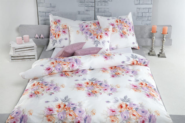 Ellie Bettwäsche TAMARA R - A Colori - Baumwoll-Satin