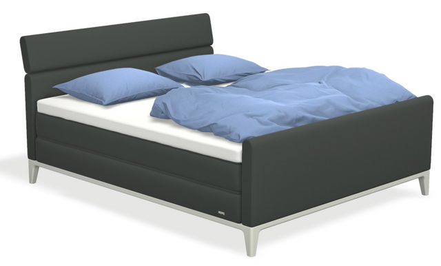 Boxspringbett auping Criade - Bend mit Fussteil & flacher Unterfederung