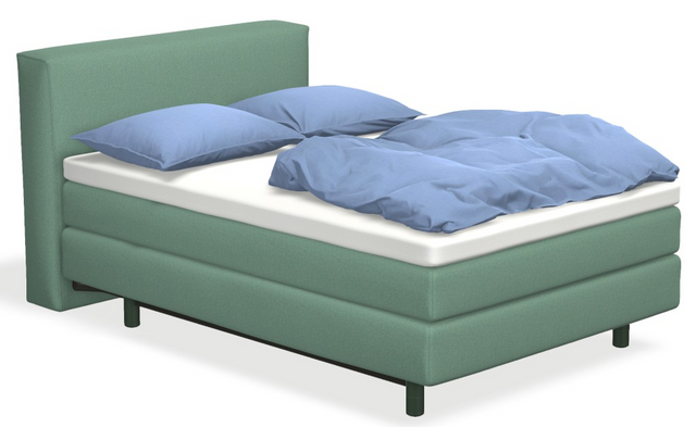 Boxspringbett auping Original - Bold mit flacher Unterfederung