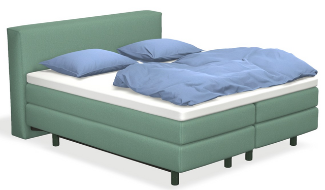 Boxspringbett auping Original - Bold mit flacher Unterfederung