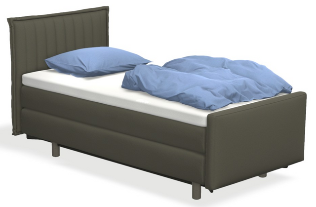 Boxspringbett auping Original - Line mit Fussteil & flacher Unterfederung