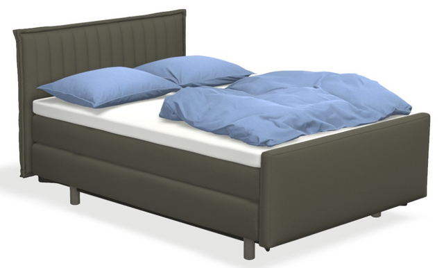 Boxspringbett auping Original - Line mit Fussteil & flacher Unterfederung