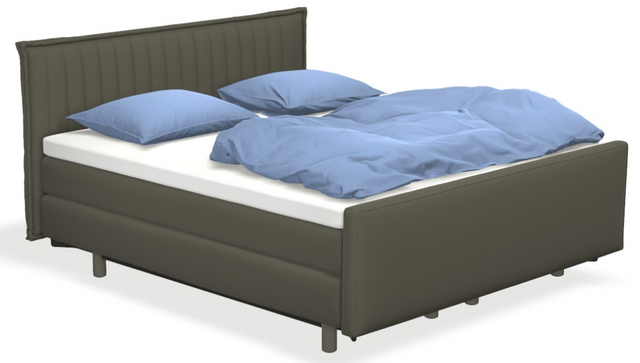 Boxspringbett auping Original - Line mit Fussteil & flacher Unterfederung